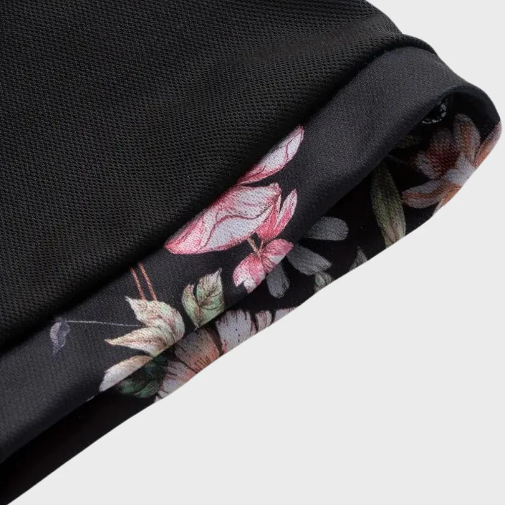 Gene® | Men'S Floral Print Polo Shirt - Image 3