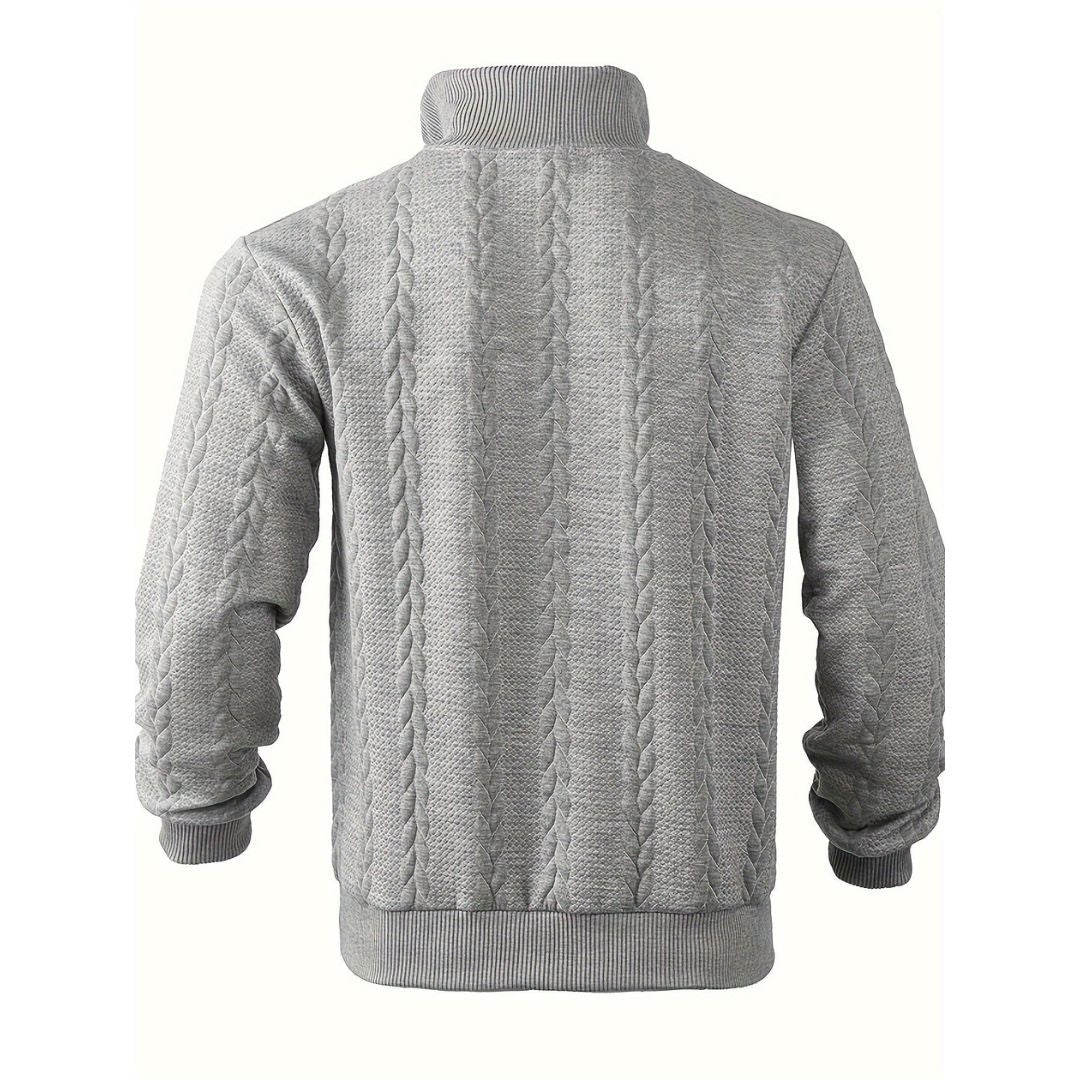 Geoffrey® | The Quarter Zip Vintage Sweater - Image 9