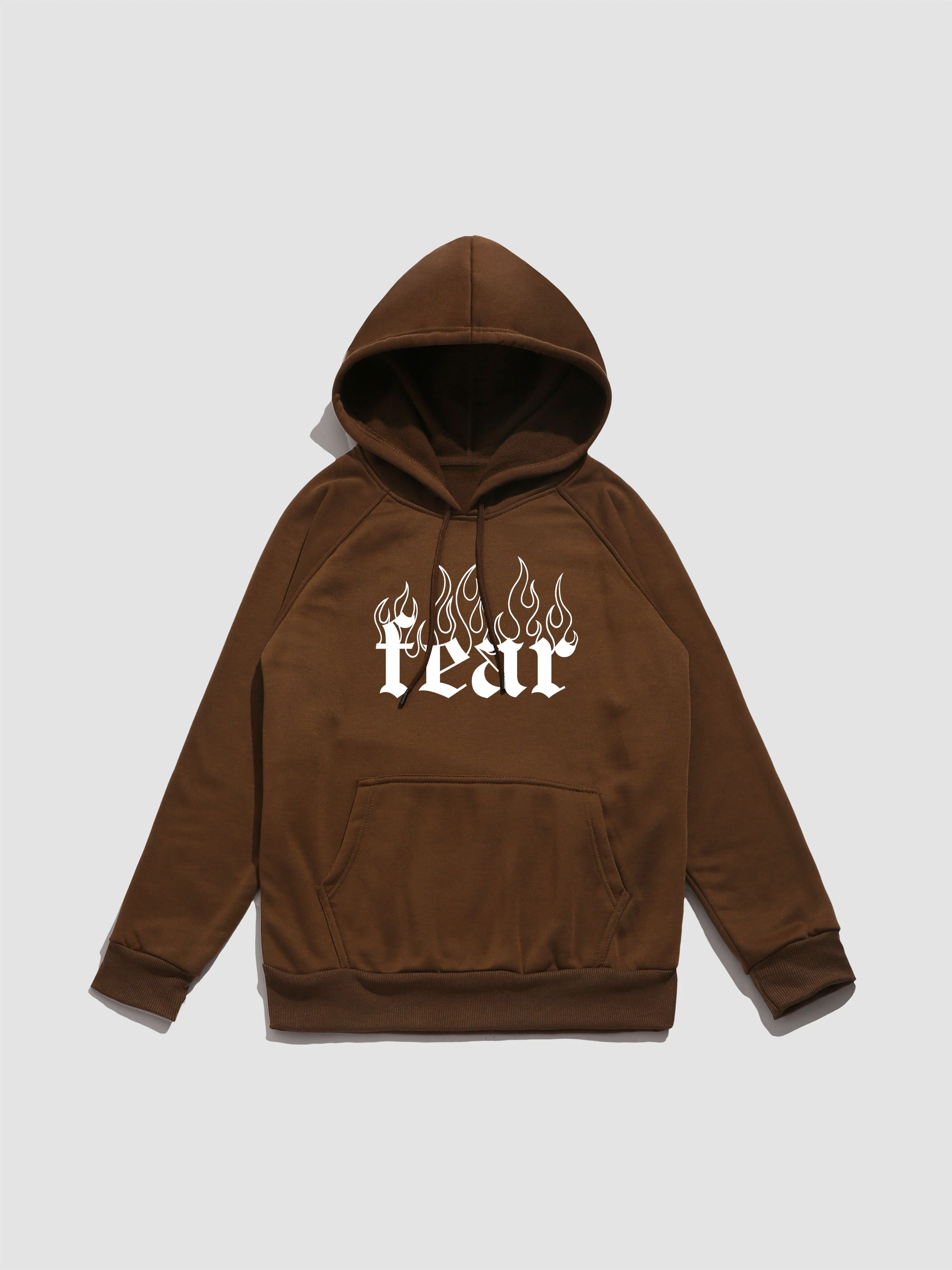 George | Gothic Flame Print Hoodie - Image 6