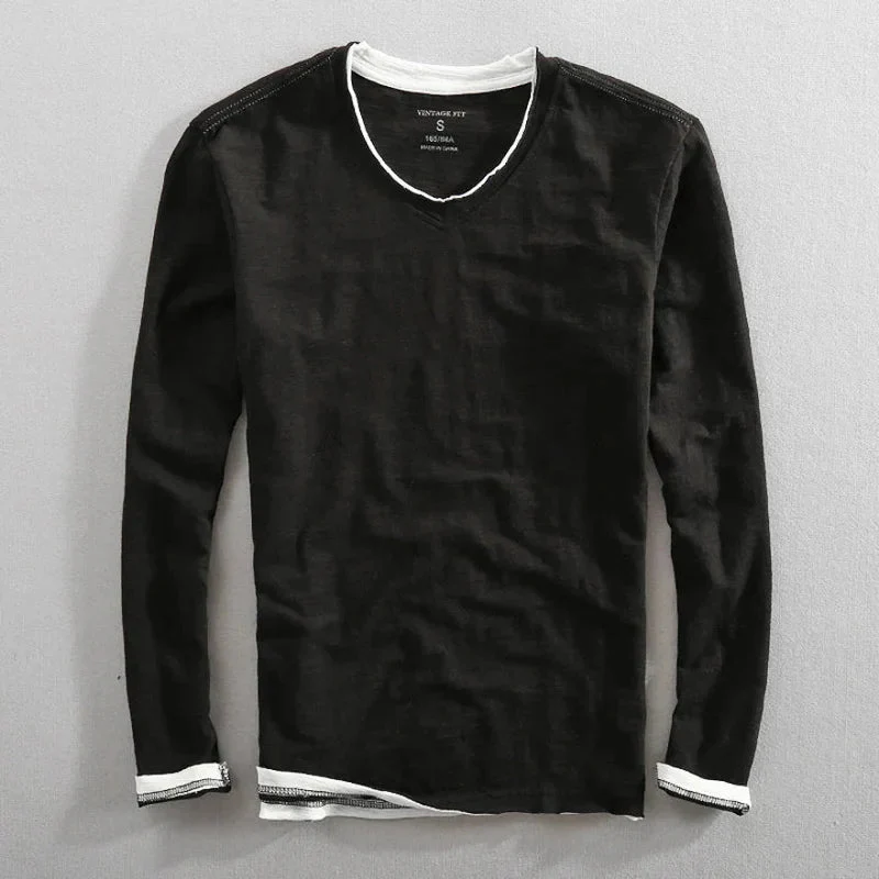 George | Long-sleeved cotton shirt - Image 2
