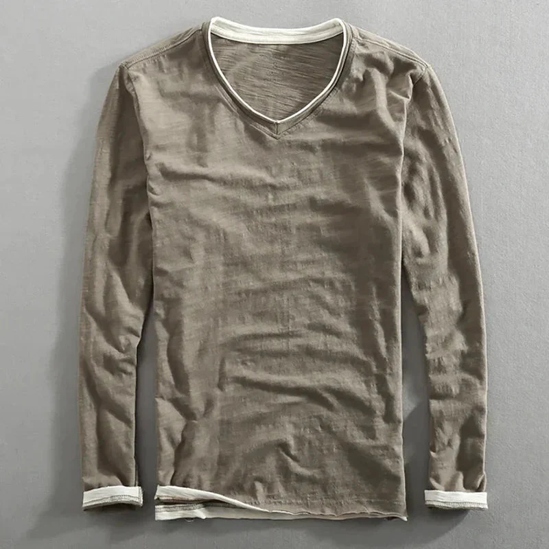 George | Long-sleeved cotton shirt - Image 4