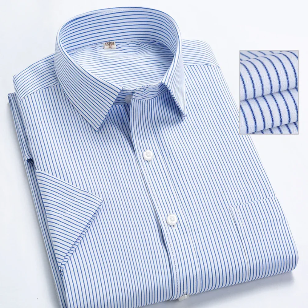 George | Short Sleeved Business Shirt - Image 11