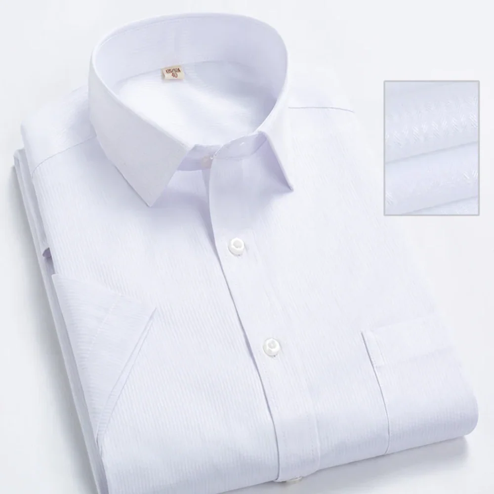 George | Short Sleeved Business Shirt - Image 12