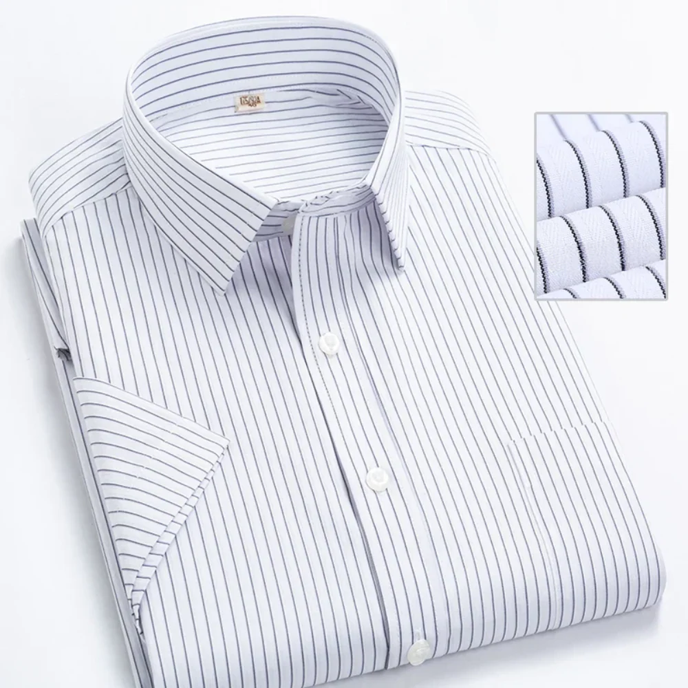 George | Short Sleeved Business Shirt - Image 13