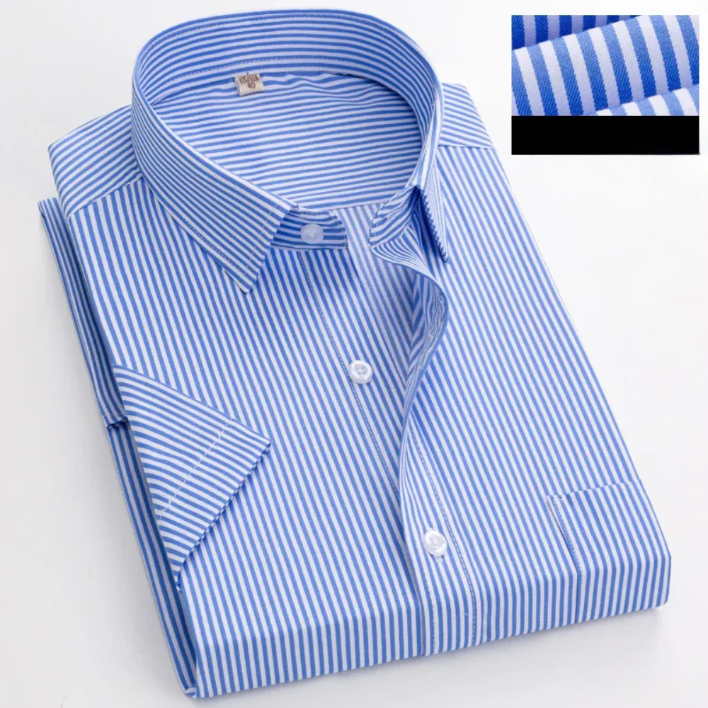 George | Short Sleeved Business Shirt - Image 3