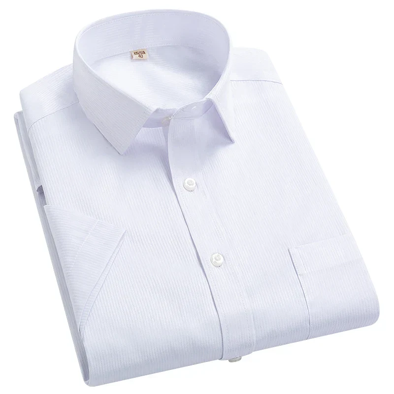 George | Short Sleeved Business Shirt - Image 7