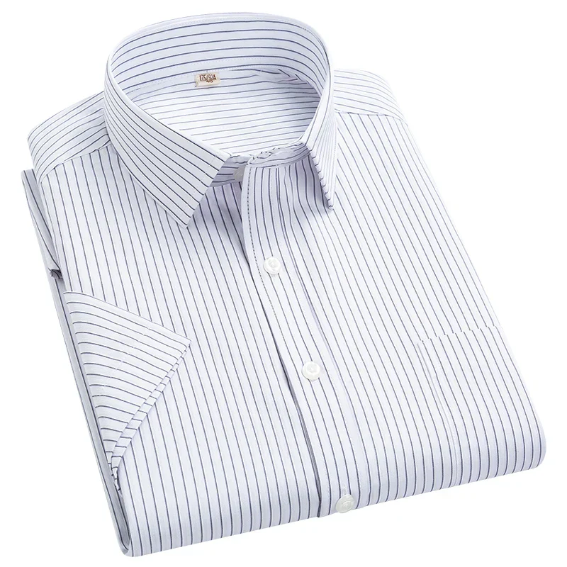 George | Short Sleeved Business Shirt - Image 8