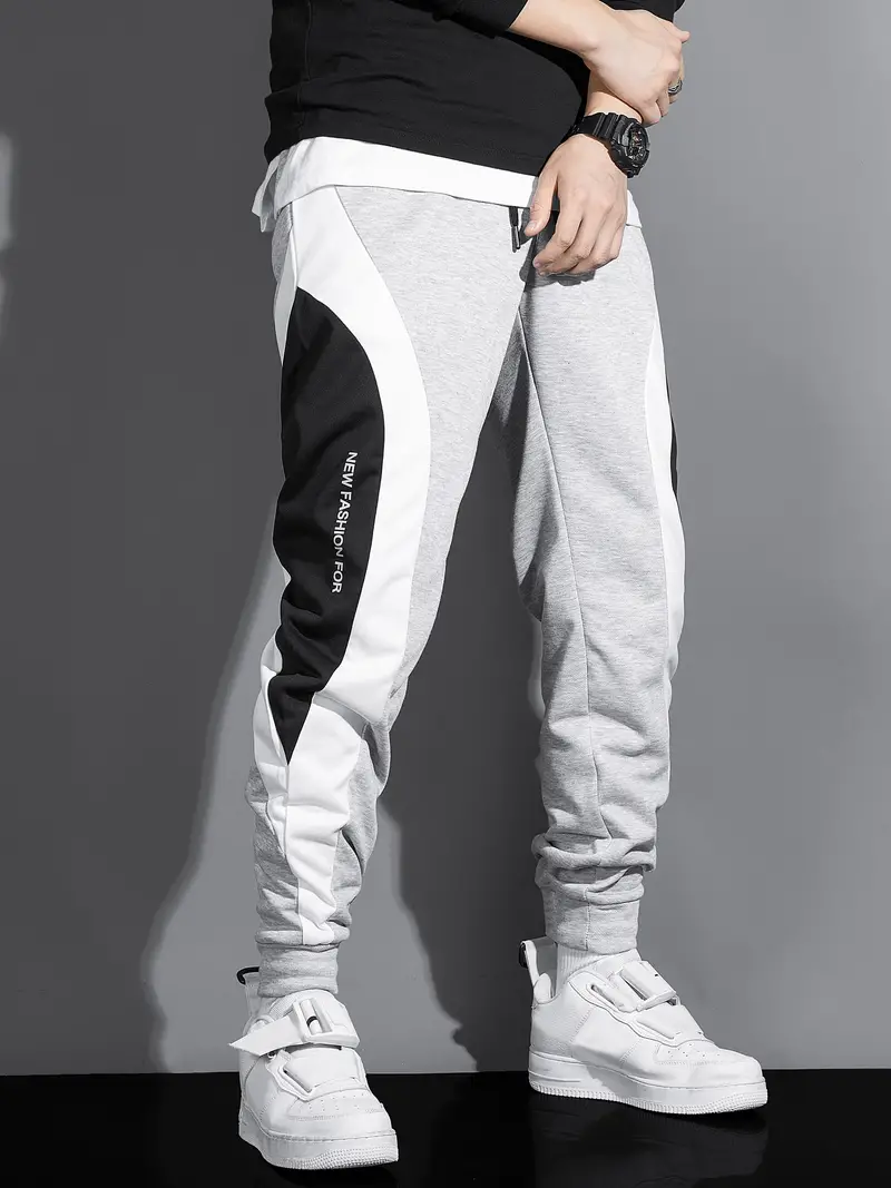 Geraint® | Casual Sweatpants With Color Block Design - Image 3