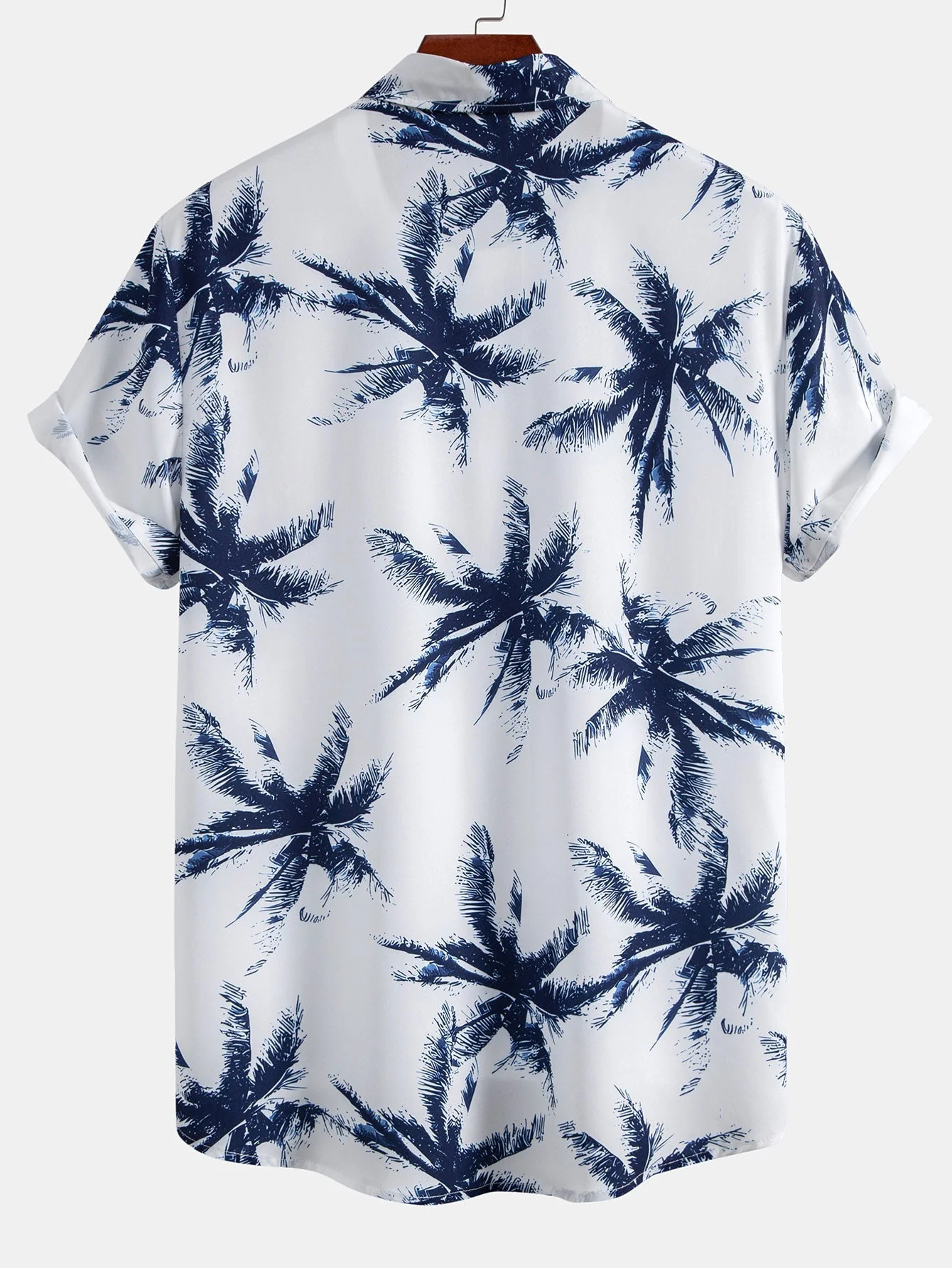 Gerónimo® | Palm Tree Print Button Up Shirt - Image 2