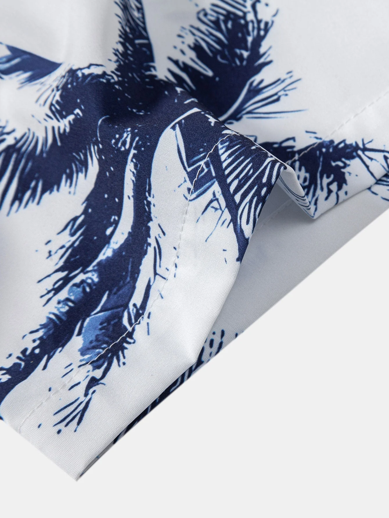 Gerónimo® | Palm Tree Print Button Up Shirt - Image 4