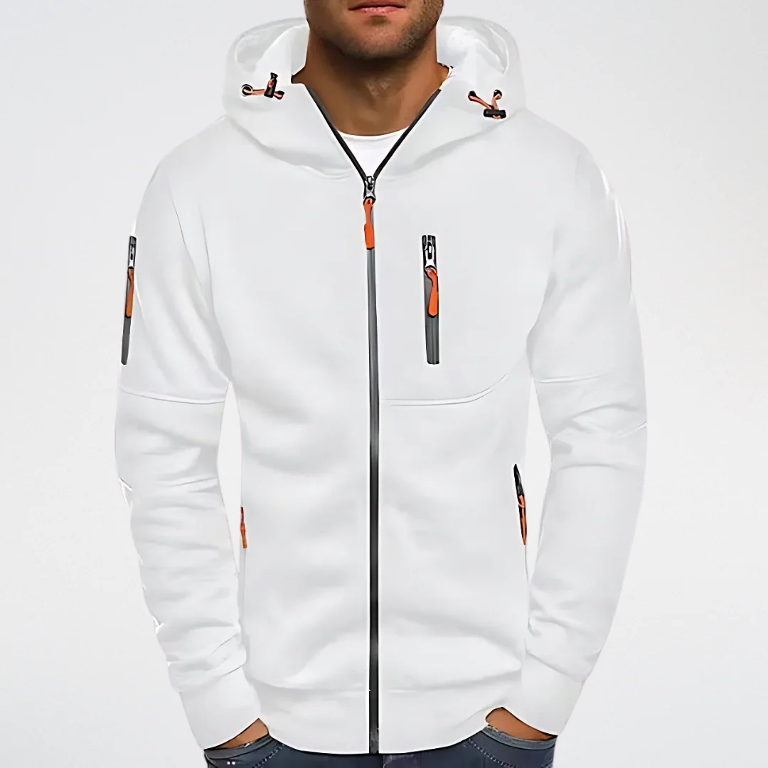 Gerrit | Urban Utility Zip-Up Hoodie for Men - Image 4