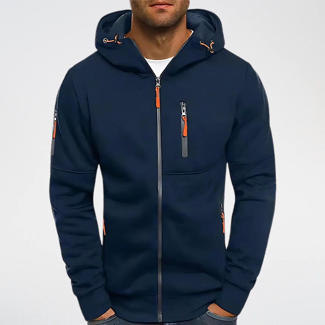 Gerrit | Urban Utility Zip-Up Hoodie for Men - Image 5