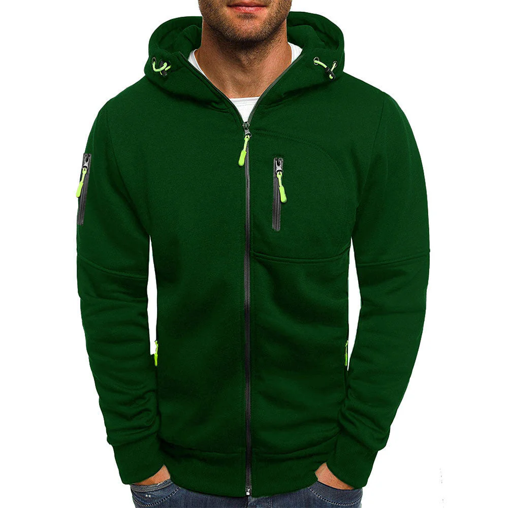 Gerrit | Urban Utility Zip-Up Hoodie for Men - Image 8