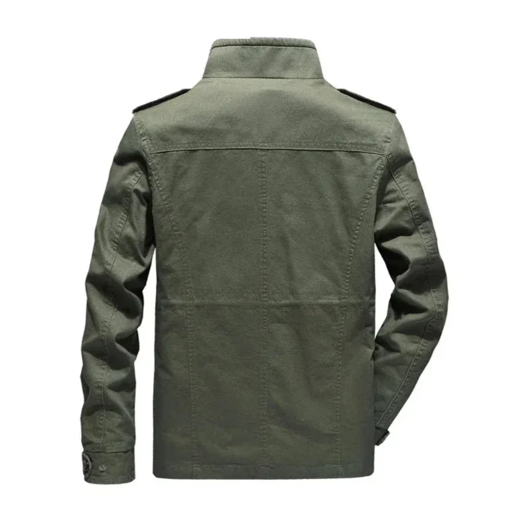 Gervasio | Paul Zippered Chest Pocket Padded Jacket - Image 2