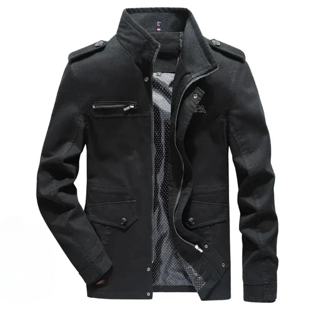 Gervasio | Paul Zippered Chest Pocket Padded Jacket - Image 4