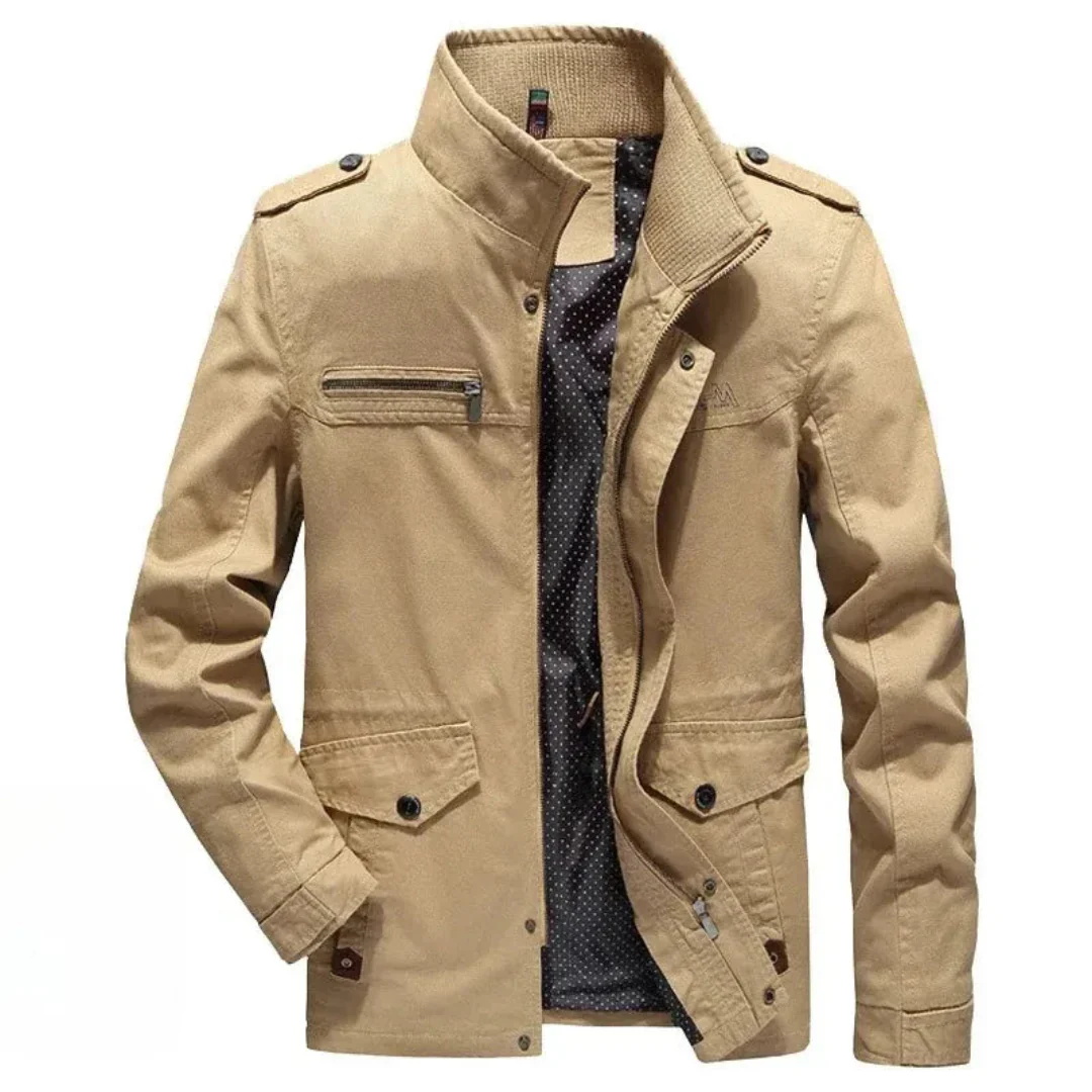 Gervasio | Paul Zippered Chest Pocket Padded Jacket - Image 5