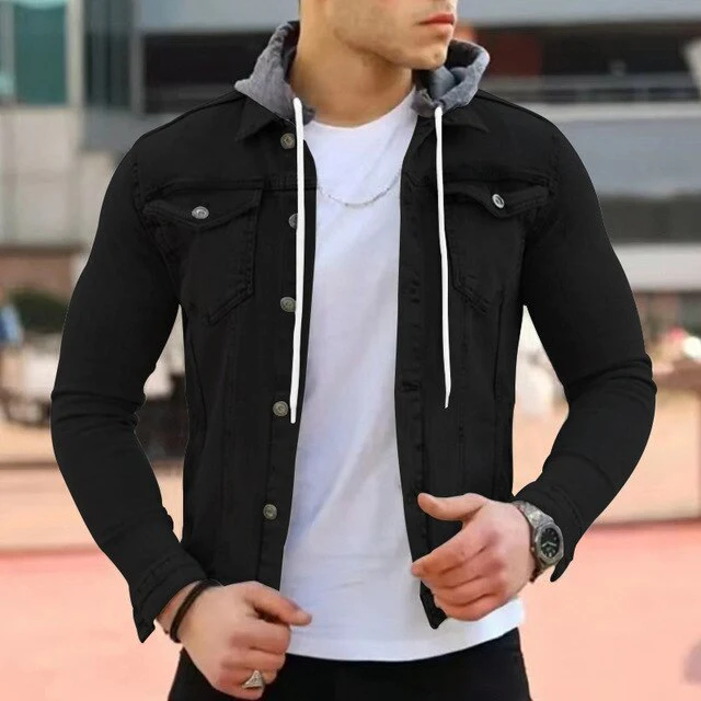 Gideon® | Trendy Lightweight Jacket With Hood For Men - Image 2