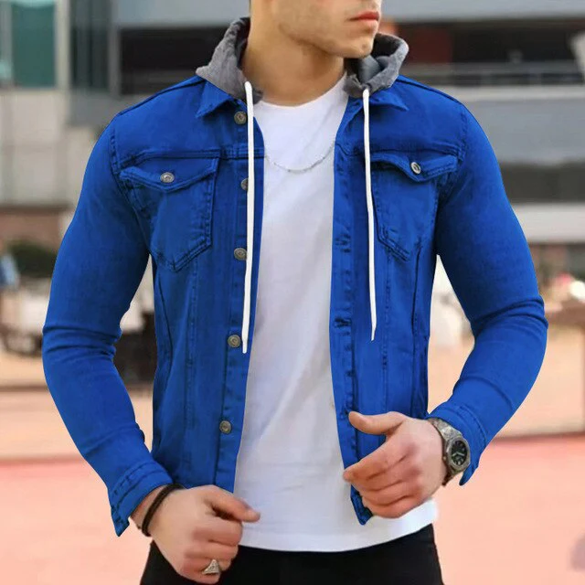 Gideon® | Trendy Lightweight Jacket With Hood For Men - Image 3