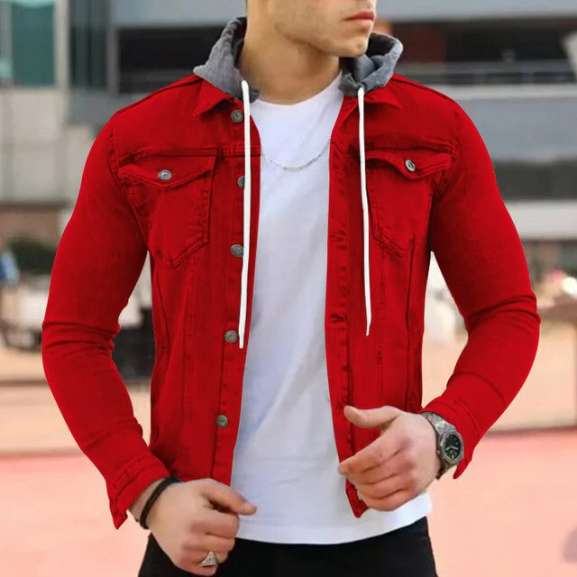 Gideon® | Trendy Lightweight Jacket With Hood For Men - Image 5