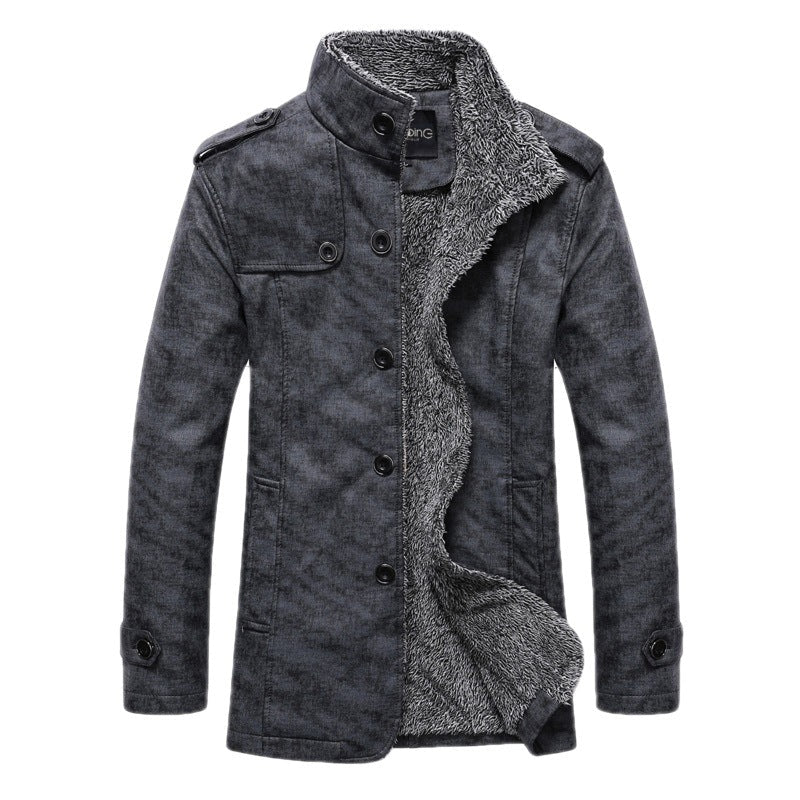 Gideon | Fleece-lined vintage jacket for men - Image 4