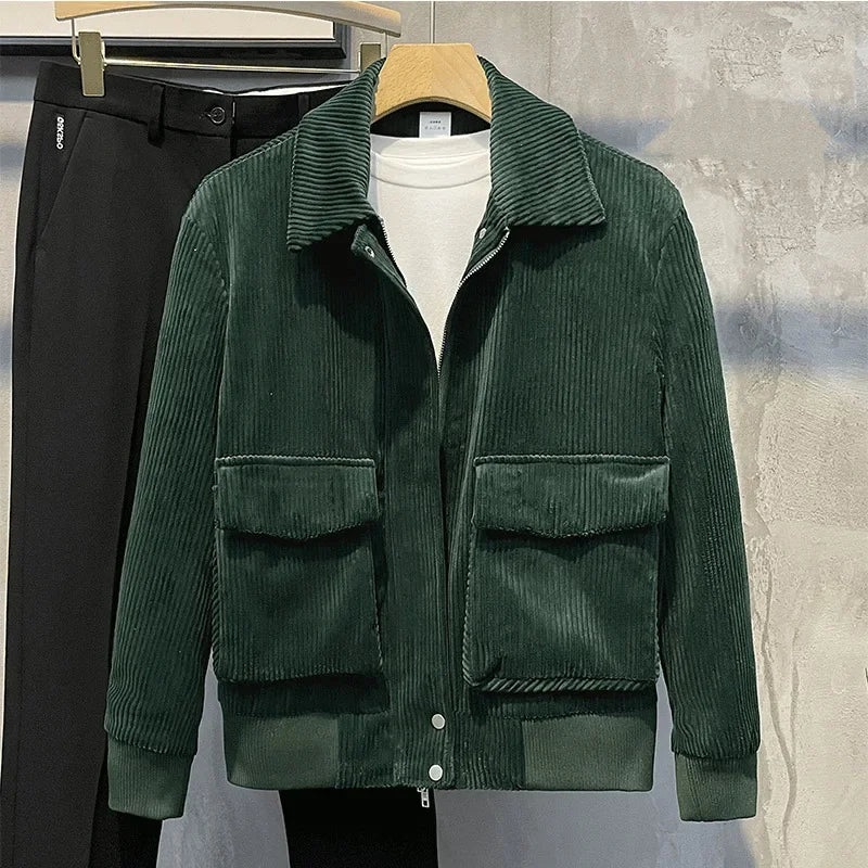 Gifford® | Luxury Corduroy Korean Jacket For Men - Image 3