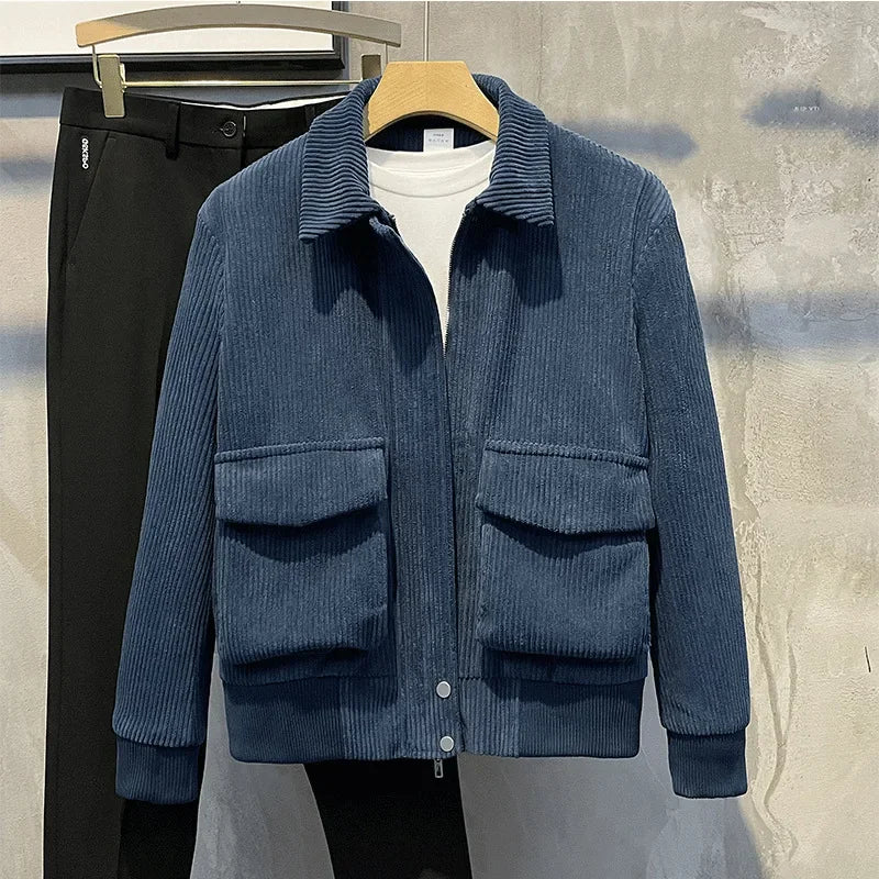 Gifford® | Luxury Corduroy Korean Jacket For Men - Image 4