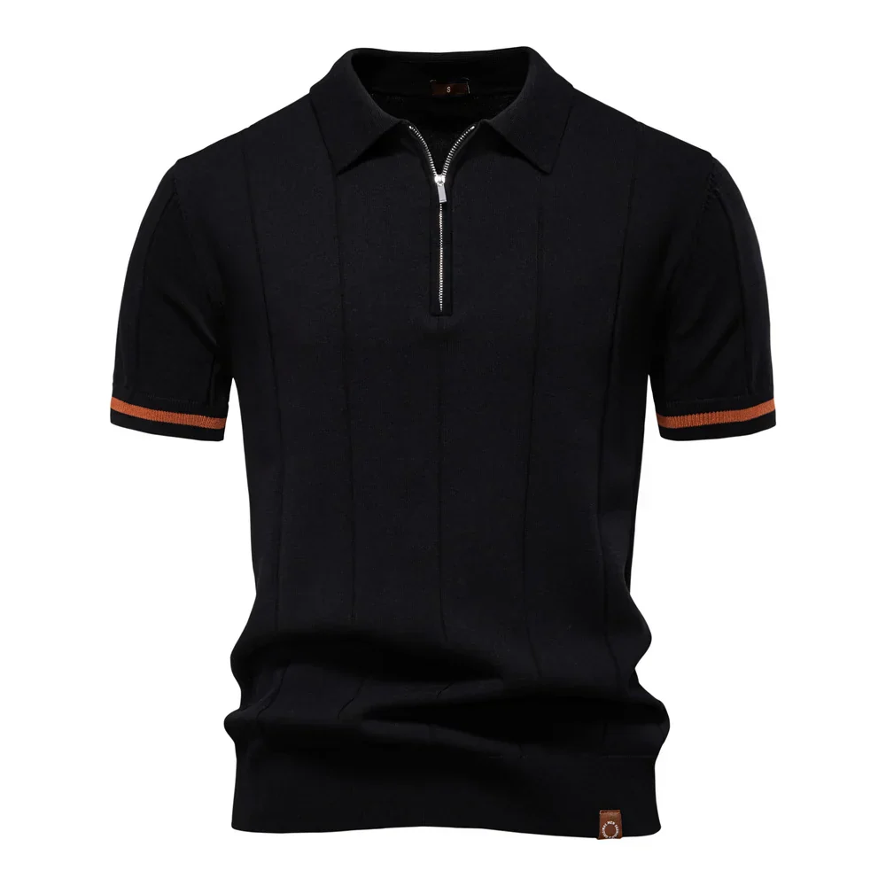 Gilbert® | Men'S Polo Shirt With Zipper - Image 5