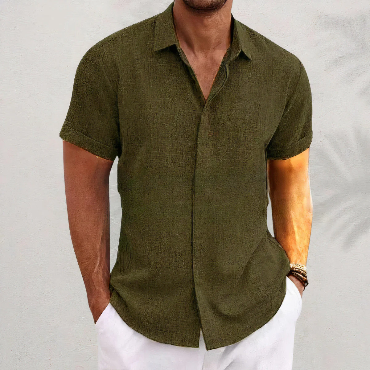 Gilbert® | Retro Linen Shirt - Image 6