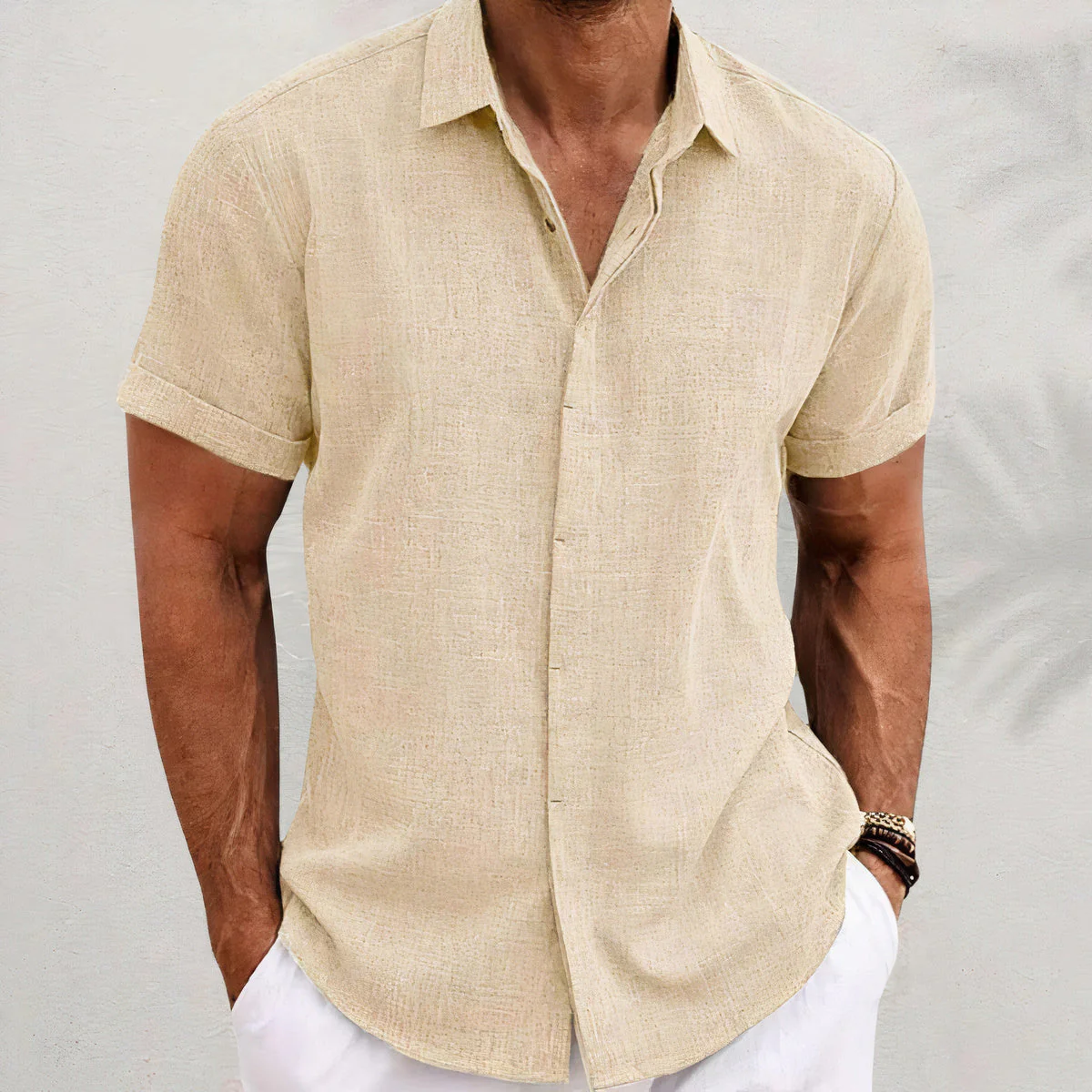 Gilbert® | Retro Linen Shirt - Image 7