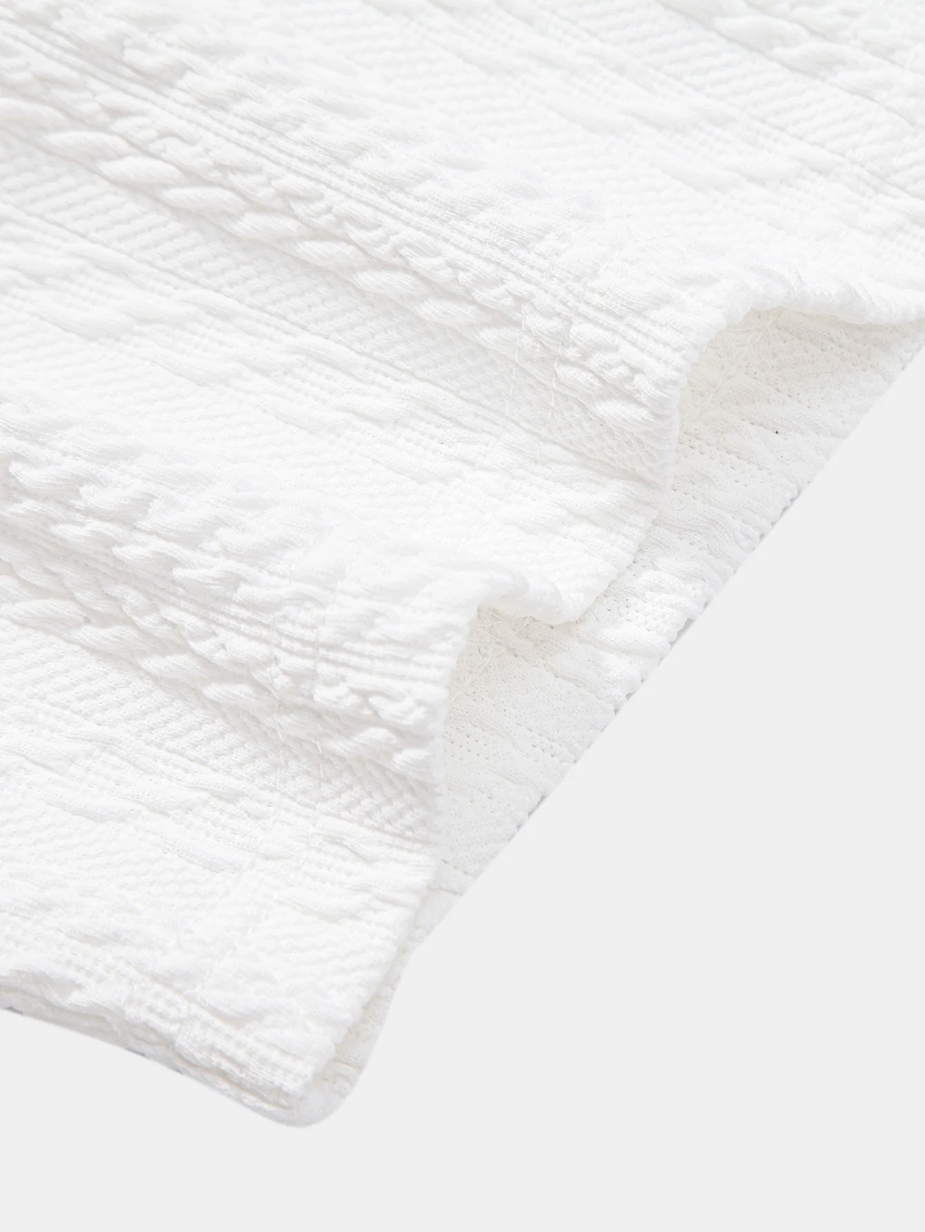 Gilbert® | Textured Jacquard Knit Polo Shirt - Image 9