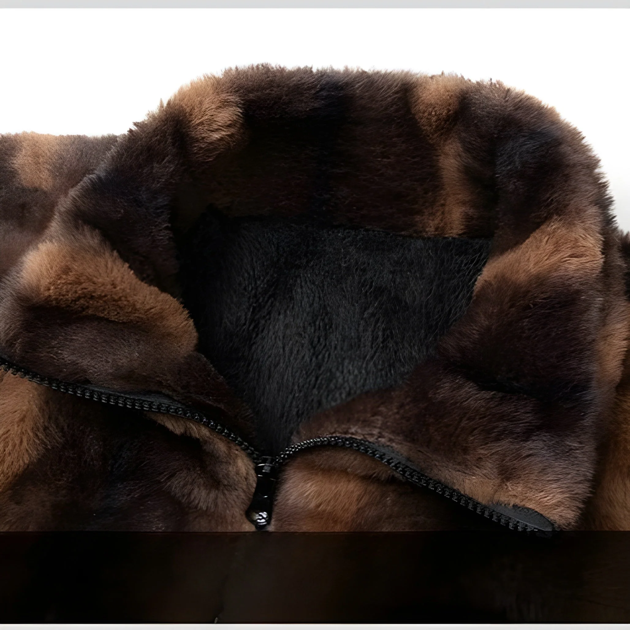 Gilead | Fashionable retro faux fur jacket - Image 5