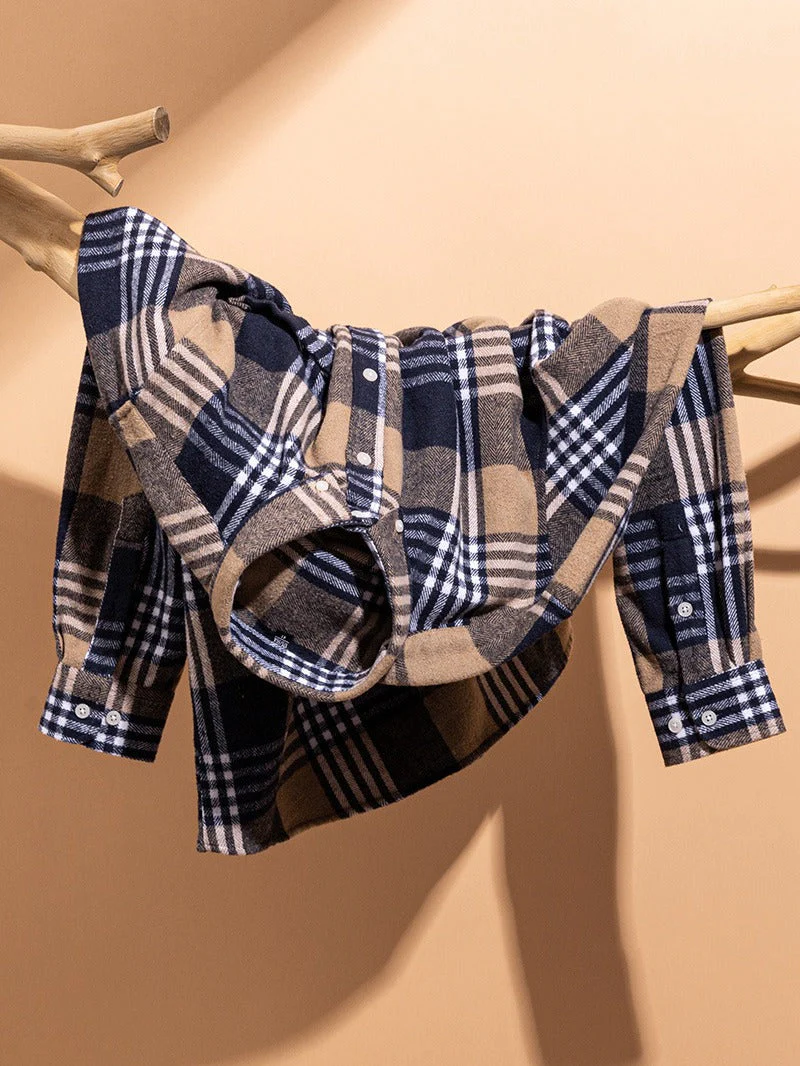 Gilmore | Cotton plaid shirt - Image 6