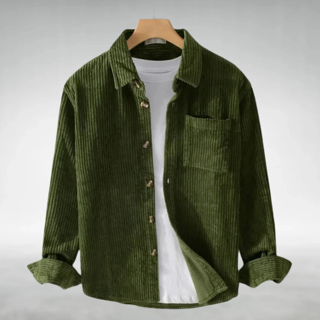 Gino® | Casual Corduroy Shirt - Image 4