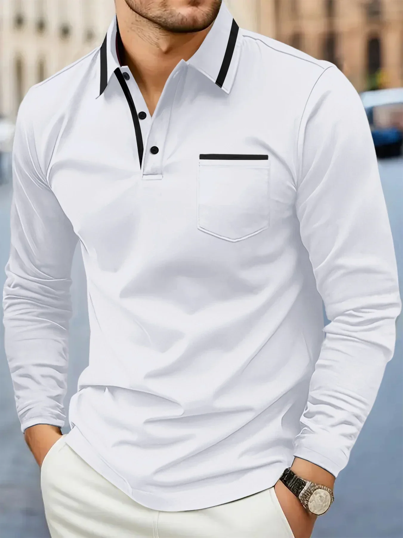 Gino | Casual Polo Sweater - Image 4