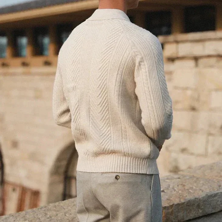 Gino | Classic knitted polo - Image 12