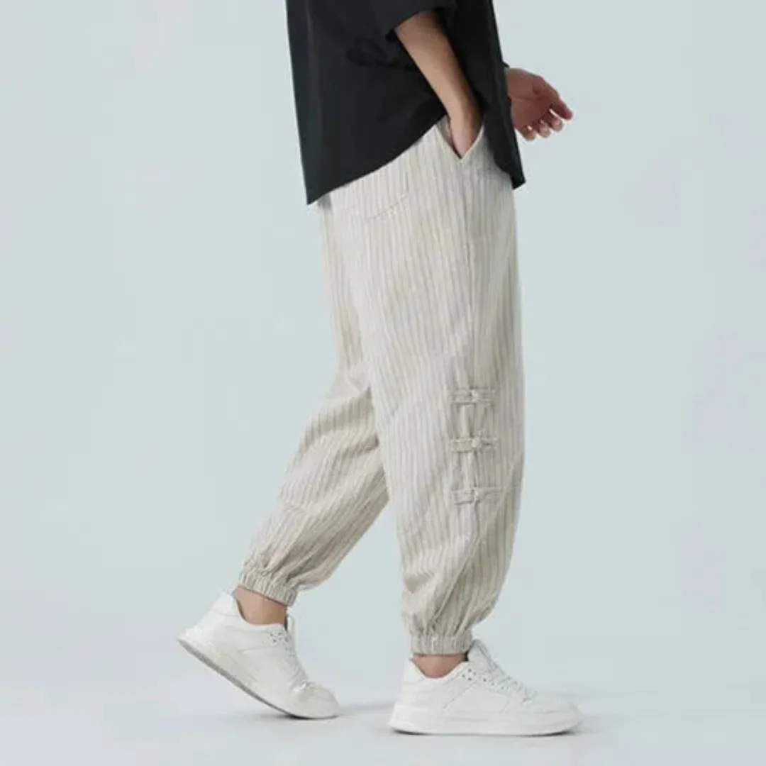 Giovanni | Linen Jogger Pants - Image 5