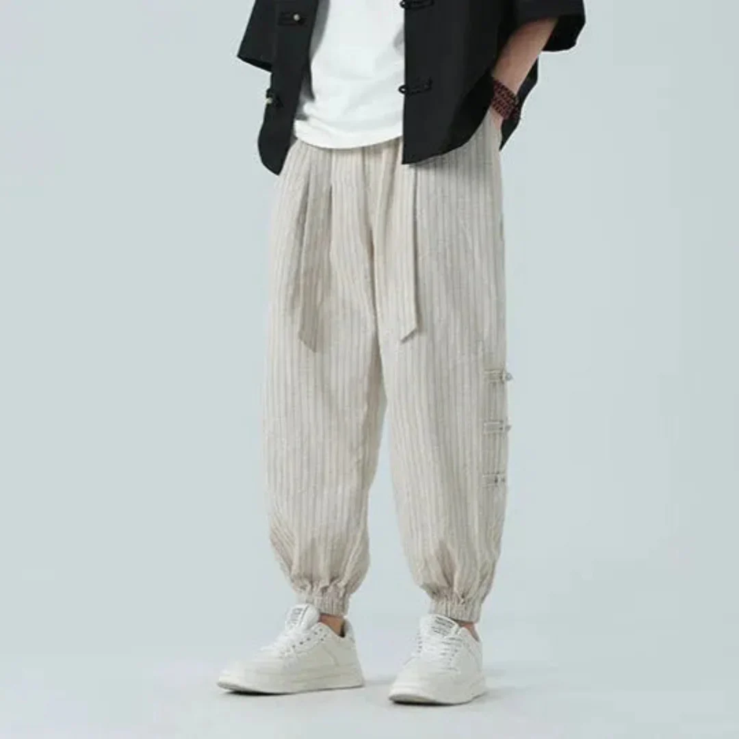 Giovanni | Linen Jogger Pants - Image 6
