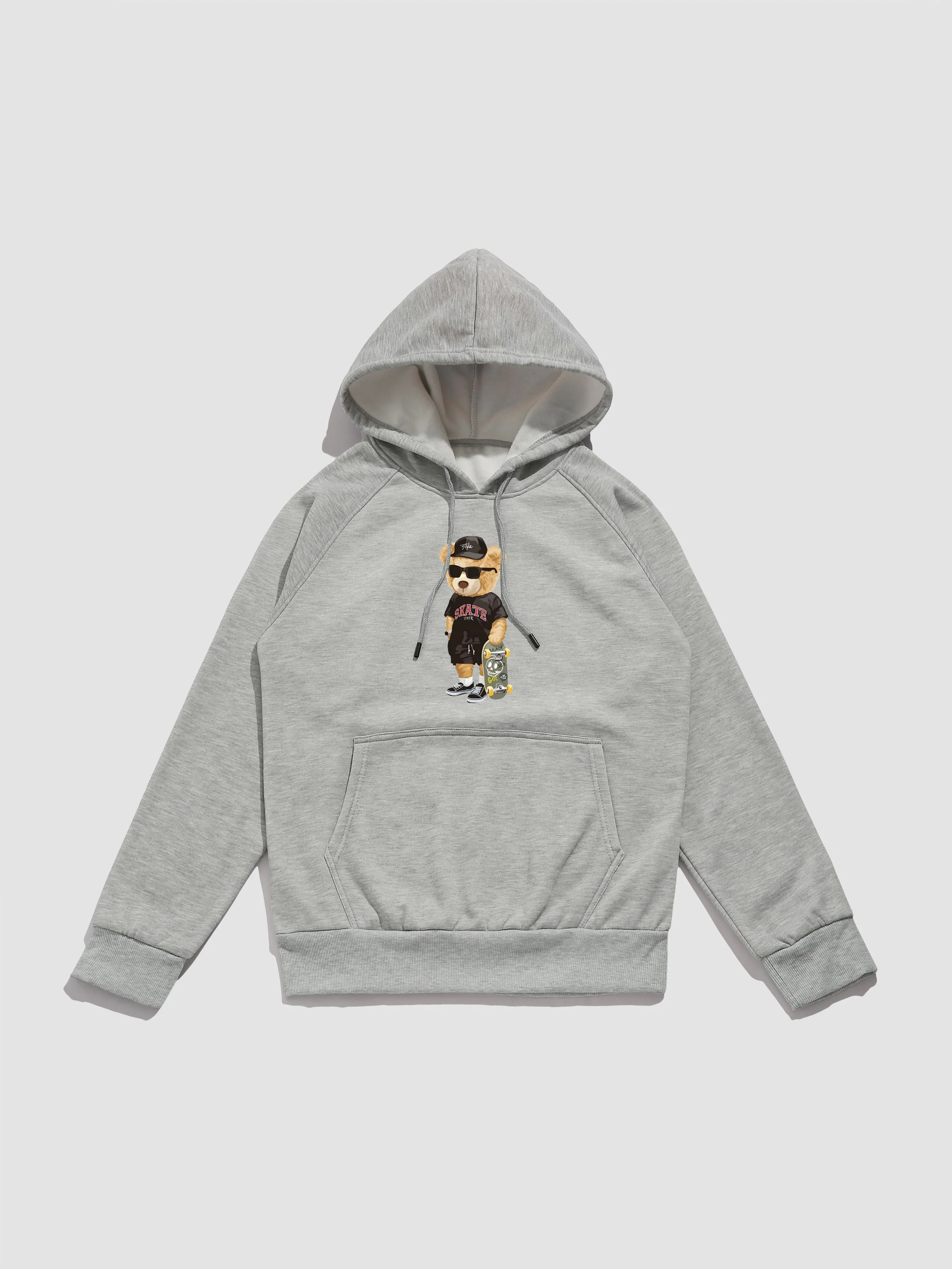Giovanni | Skate Bear Print Hoodie - Image 5