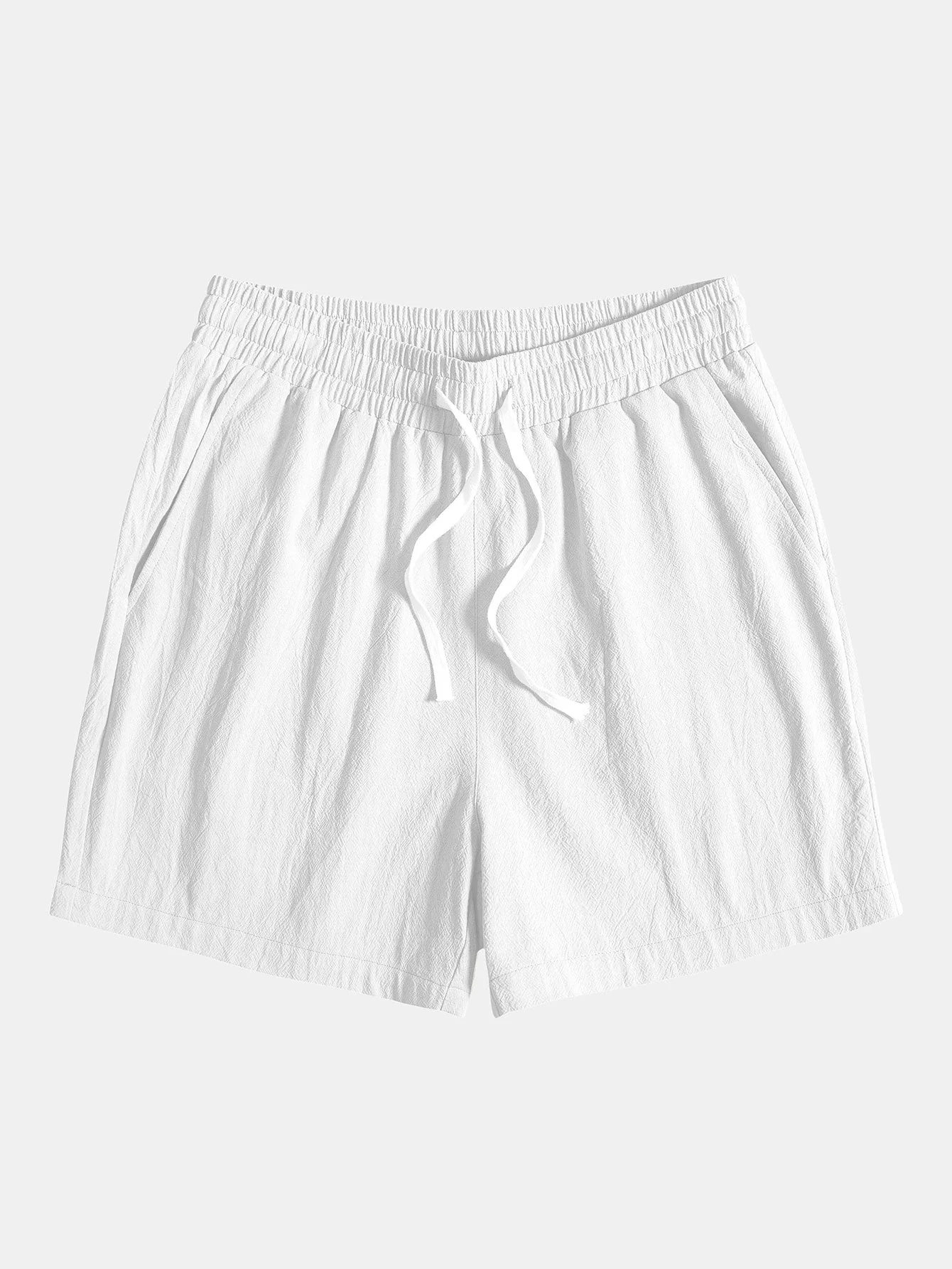 Glen® | Textured Cotton 5" Shorts - Image 4