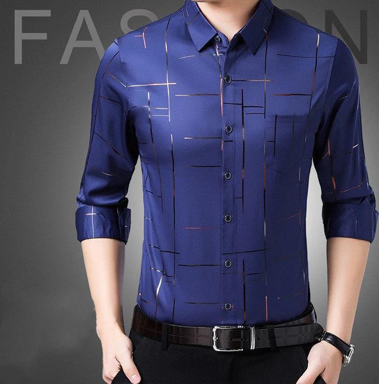 Glen® | Thin Non-Iron Shirt For Men
