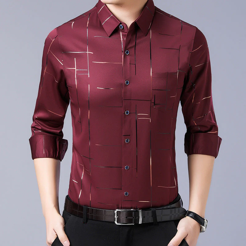 Glen® | Thin Non-Iron Shirt For Men - Image 3
