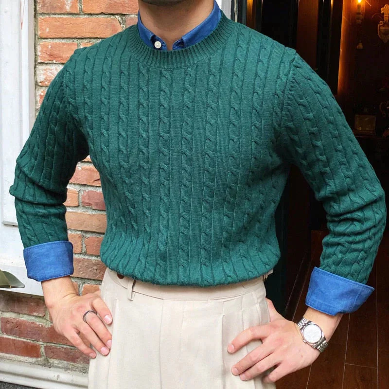 Glyn® | Elegant Knitted Sweater For Men - Image 2