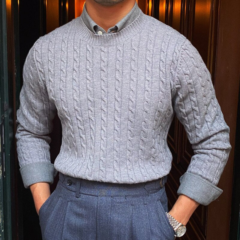 Glyn® | Elegant Knitted Sweater For Men - Image 3