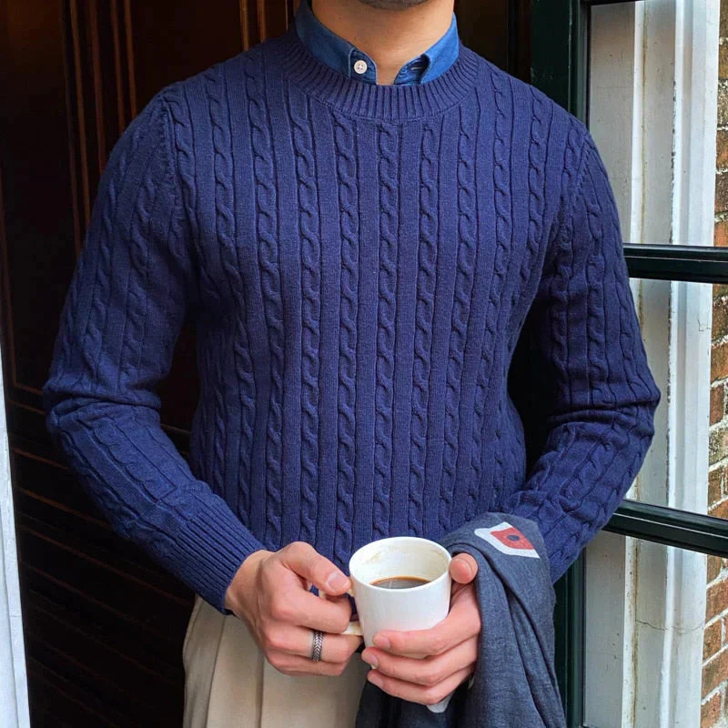 Glyn® | Elegant Knitted Sweater For Men - Image 4