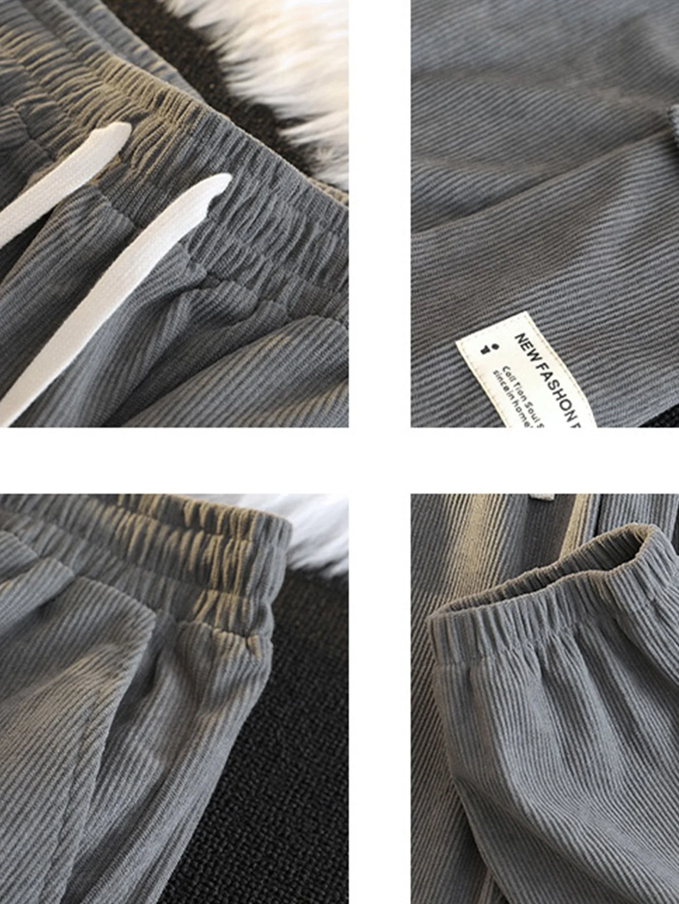 Godofredo® | Corduroy Cargo Jogging Pants - Image 10