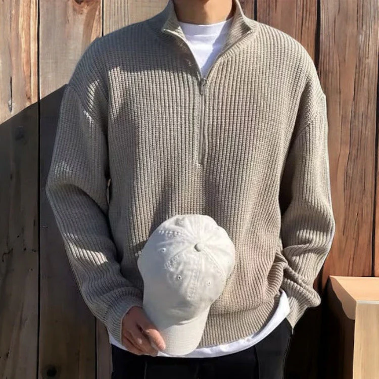 Godric® | Elegant Zip-Up Sweater For Men - Image 2