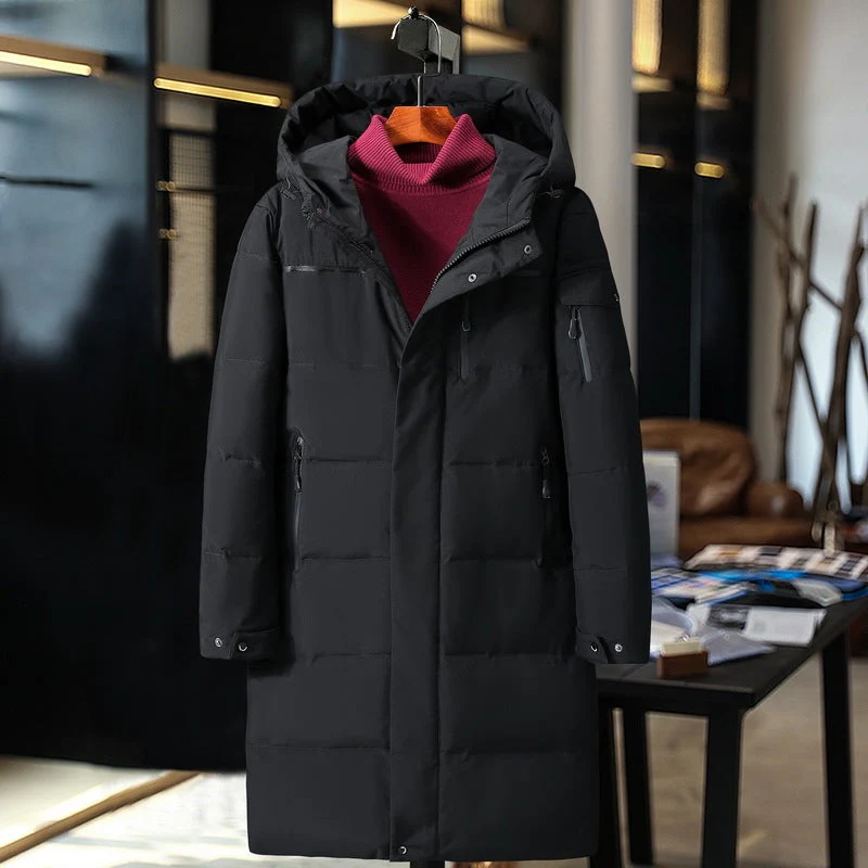 Godwin® | Elegant Long Down Jacket For Men - Image 2