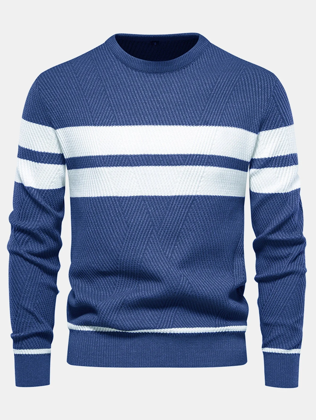 Gordiano® | Stripe Crew Neck Sweater - Image 10