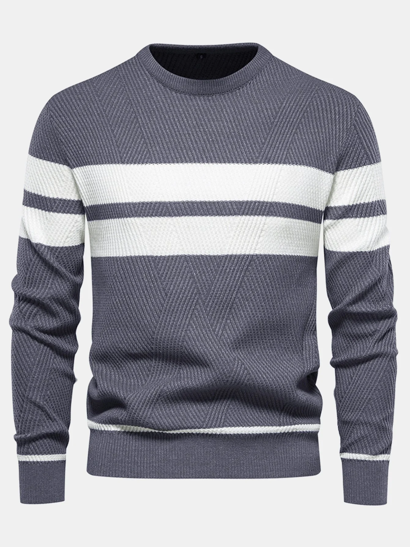 Gordiano® | Stripe Crew Neck Sweater - Image 11