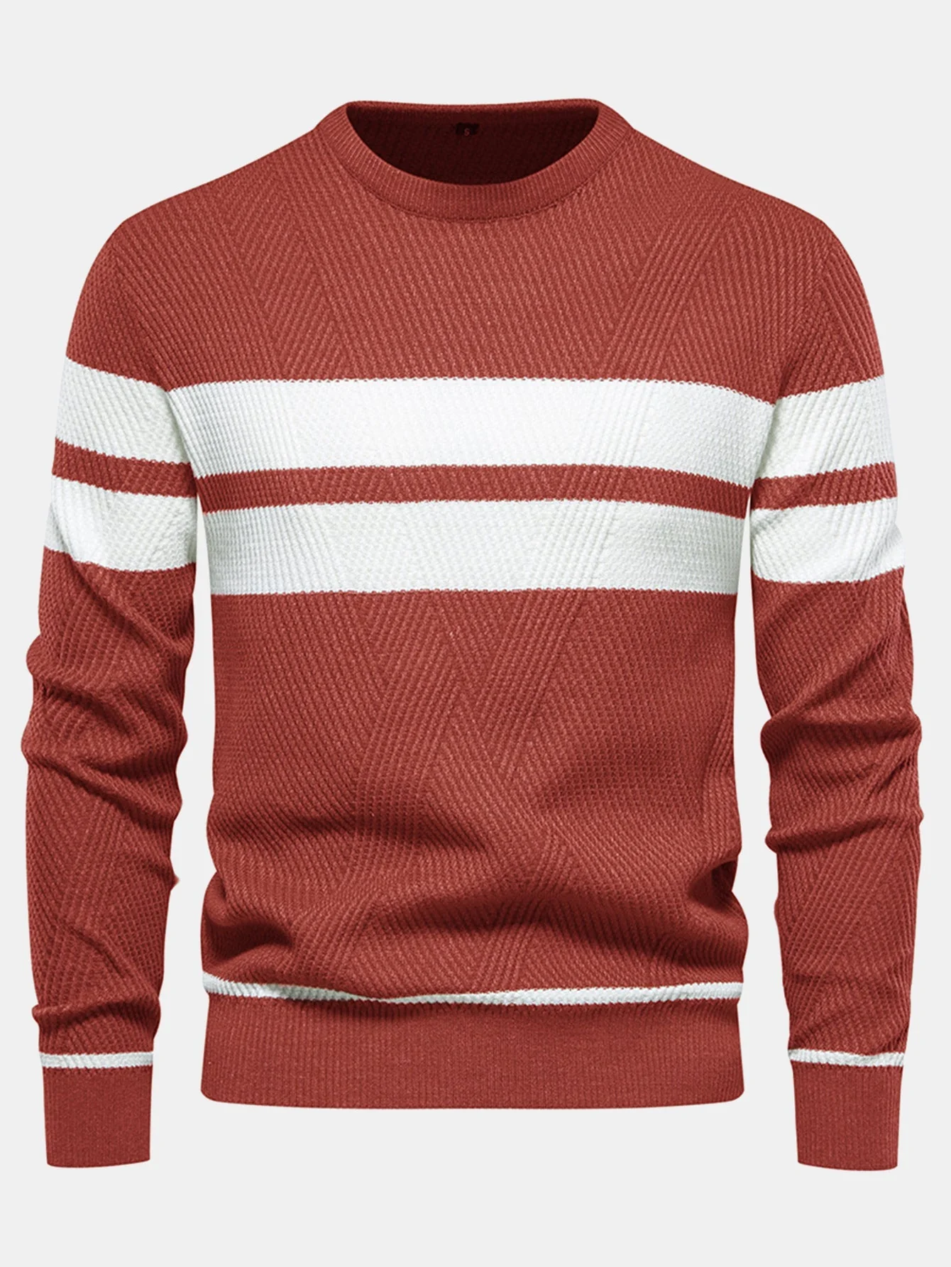 Gordiano® | Stripe Crew Neck Sweater - Image 13